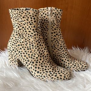 🆕 Steve Madden Evana Cheetah Print Bootie - sz 6